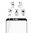 Full Coverage Tempered Glass Screen Protector for LG Q Stylus - Black